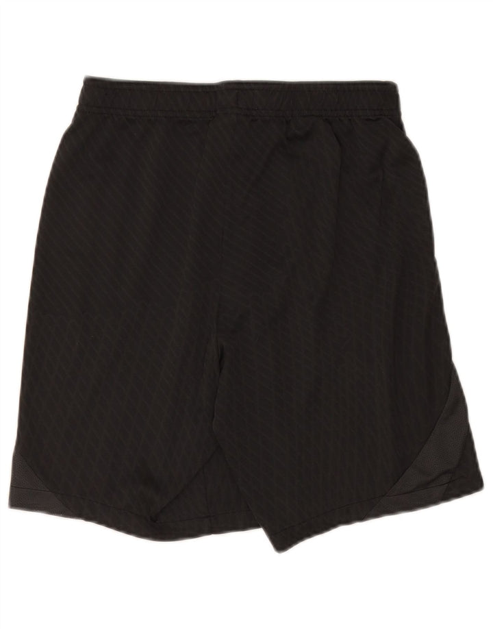 Nike Herren Dri Fit Slim Fit Sportshorts, klein, schwarz, kariert, Polyester
