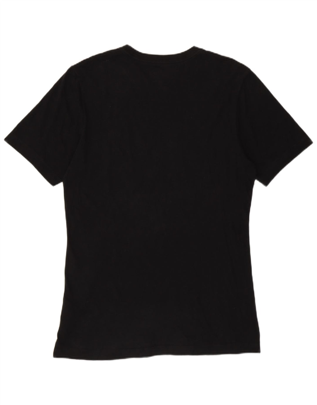 Nike Herren T-Shirt Top Small Schwarz Baumwolle