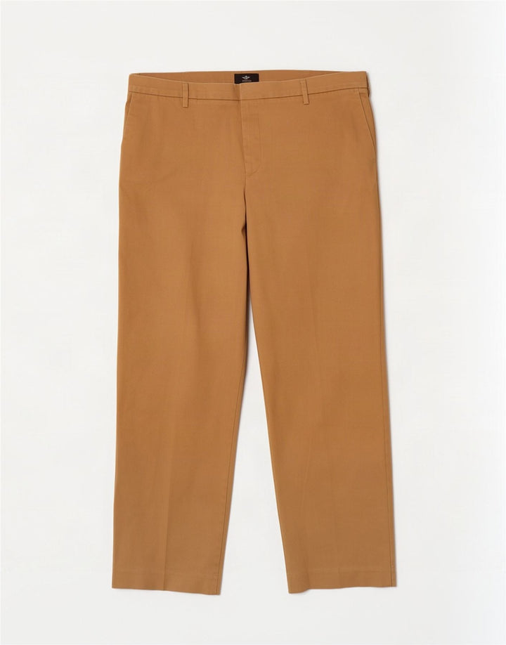 Dockers Herren-Chinohose mit klassischer Passform, W42, L32, Beige, Polyester