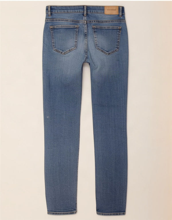 Zara Damen Trafaluc Slim Jeans EU 38 Small W28 L28 Blau