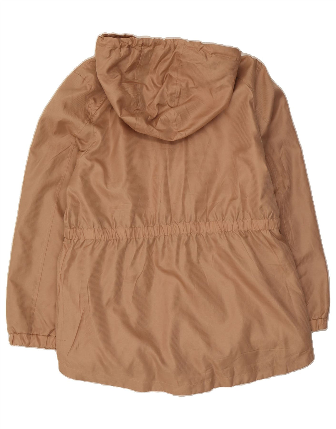REEBOK Womens Hooded Rain Jacket UK 18 XL Beige Polyester Vintage Reebok and Second-Hand Reebok from Messina Hembry 