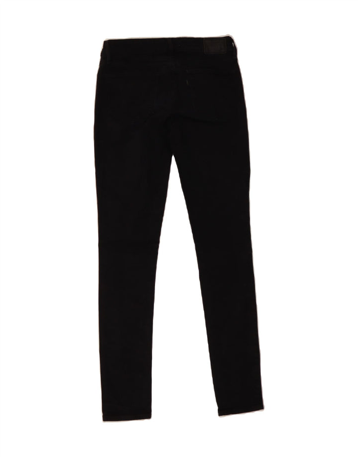 LEVI'S Womens Skinny Jeans W27 L32 Black Cotton Vintage Levi's and Second-Hand Levi's from Messina Hembry 