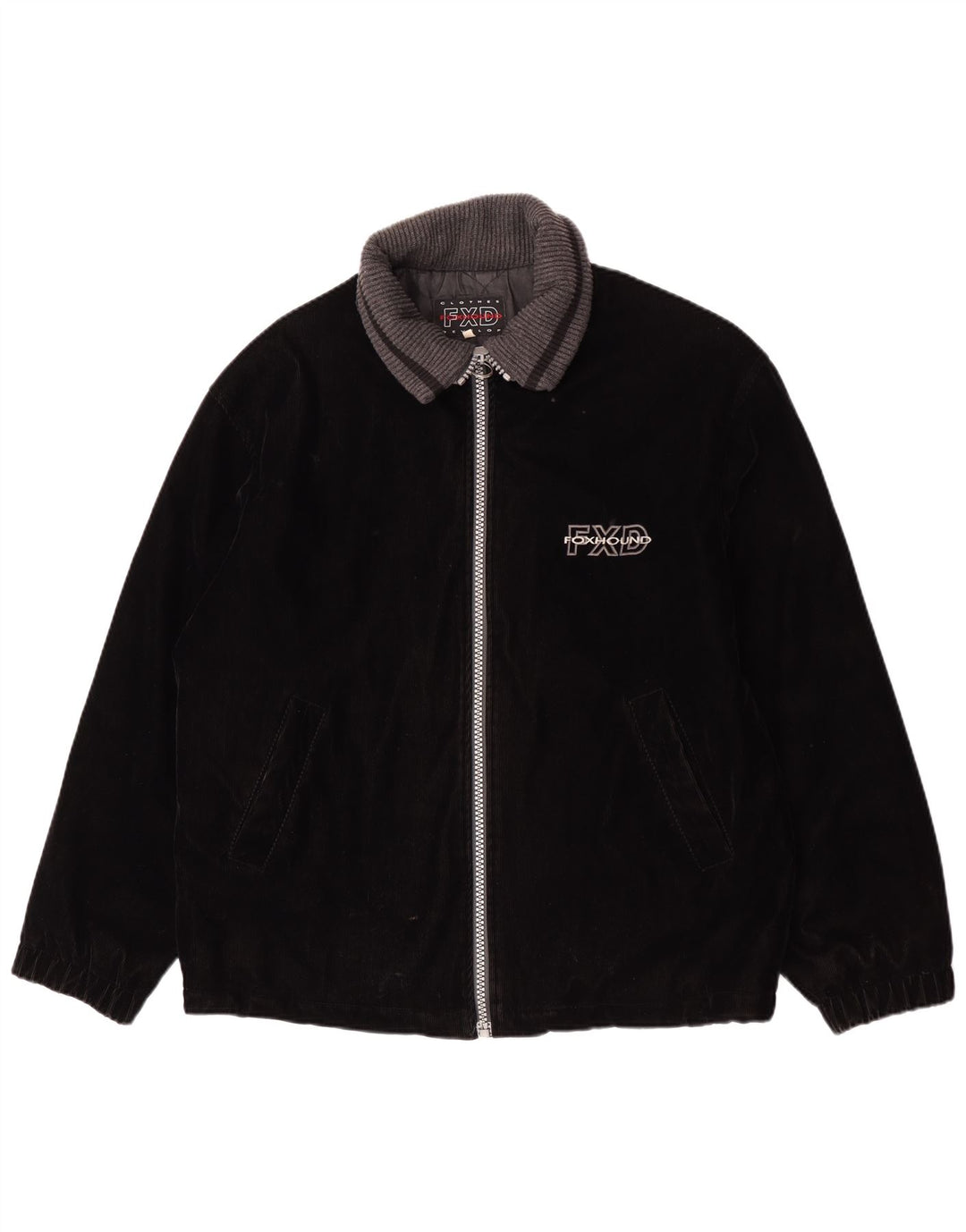 Foxhound Herren Cordjacke UK 38 Medium Schwarz