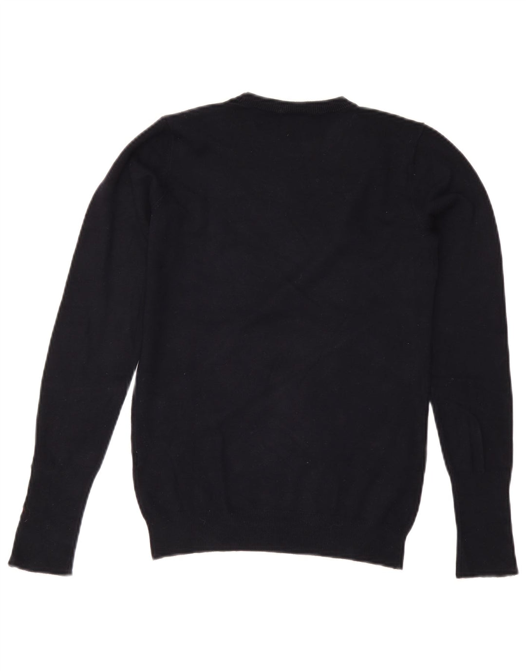 Zara Damen-Pullover mit Rundhalsausschnitt, Gr. 12, mittleres Marineblau