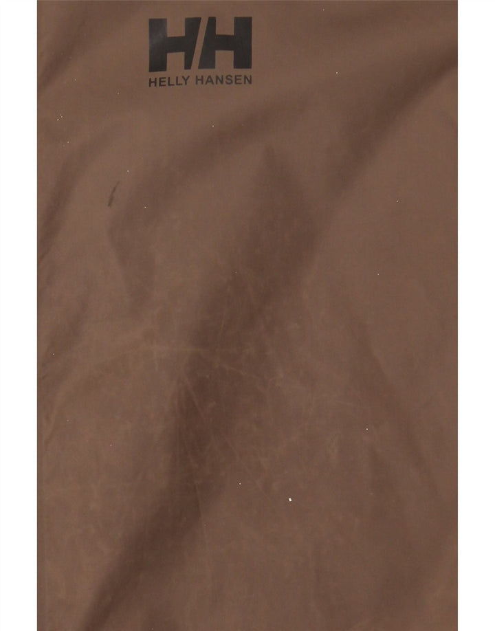 Helly Hansen Herren-Regenjacke mit Kapuze, UK 40, Größe L, beige, Polyamid