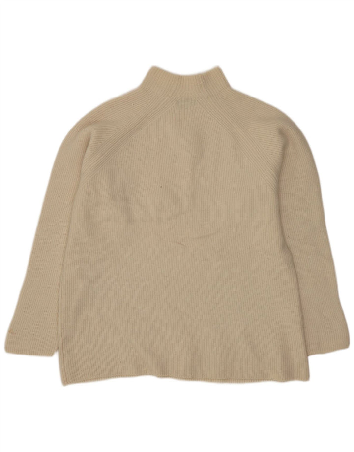 MARINA YACHTING Herren-Pullover mit Rollkragen, groß, beige Wolle