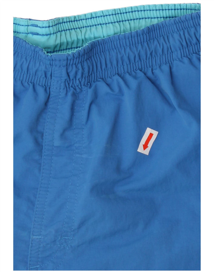 ADIDAS Mens Swimming Shorts Large Blue Polyamide