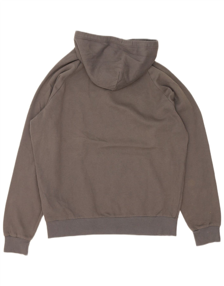Under Armour Herren-Kapuzenpullover mit lockerer Passform, mittelgraue Baumwolle