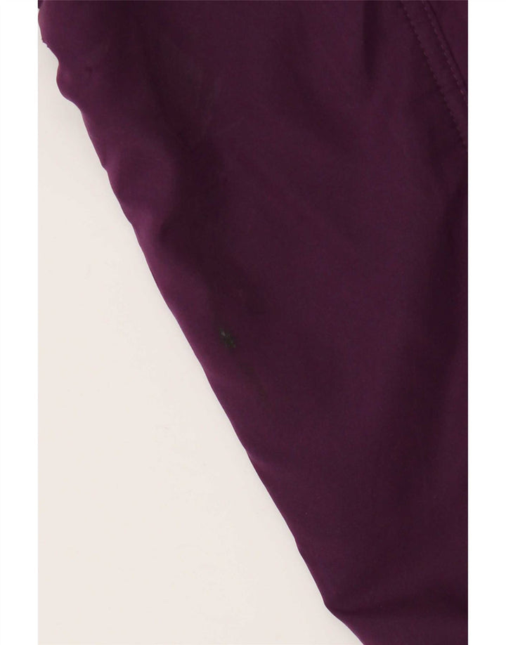 Marks & Spencer Damen Parka mit Kapuze, UK 20 2XL, Lila, Polyester