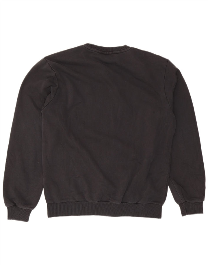Fila Herren-Sweatshirt-Pullover, mittelschwarz, Baumwolle