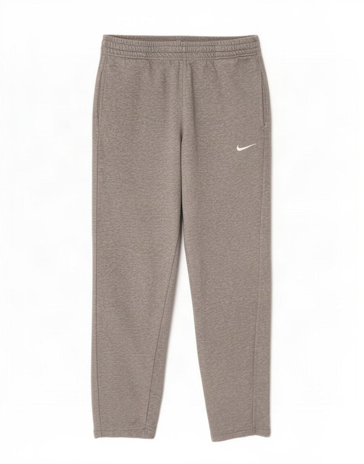 Nike Herren-Trainingshose aus mittelgrau gefleckter Baumwolle