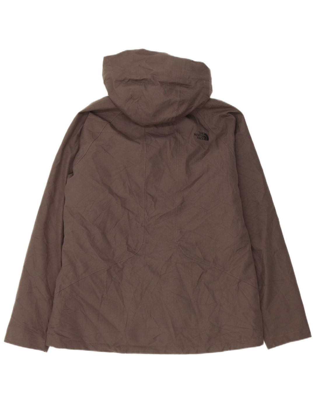 The North Face Damen-Windbreakerjacke mit Kapuze, UK 16, Größe L, grau, Polyester