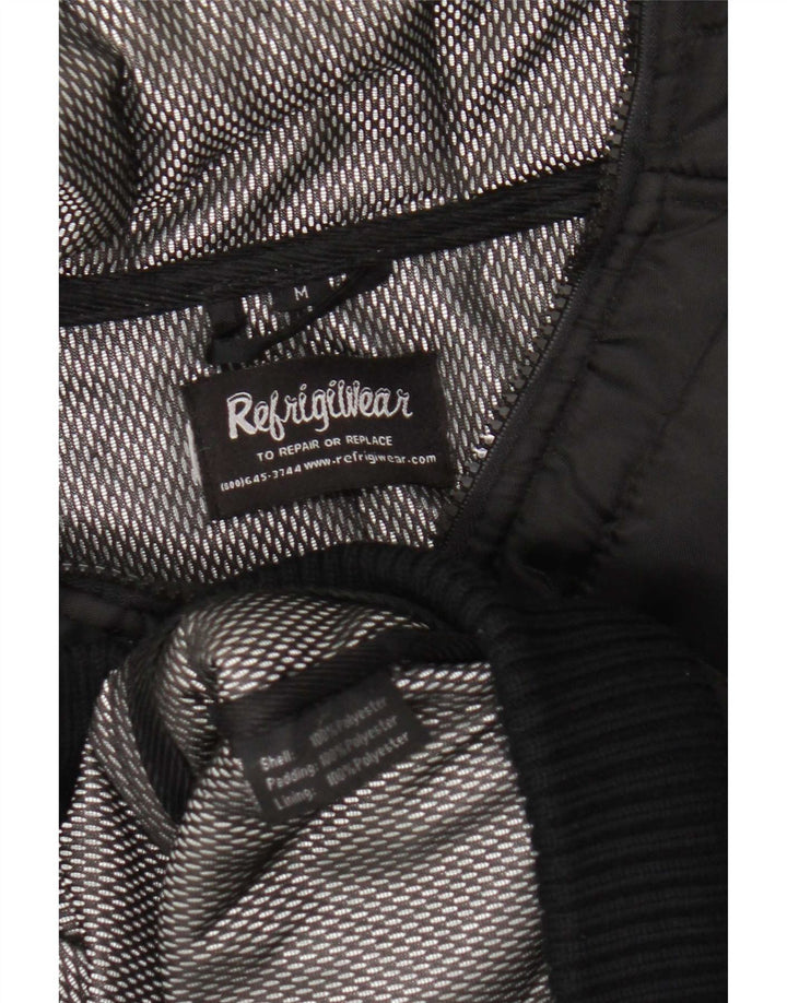 Refrigiwear Wattierte Damenjacke mit Kapuze, UK 14, Mittelschwarz, Polyester