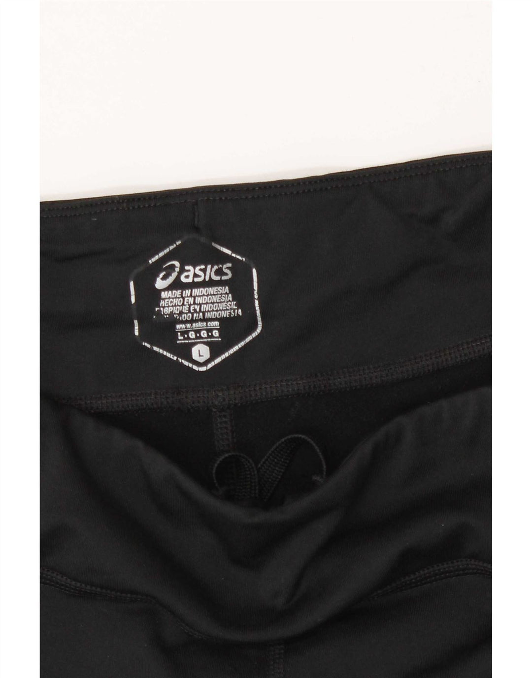 Asics Damen Leggings UK 14 Large Schwarz