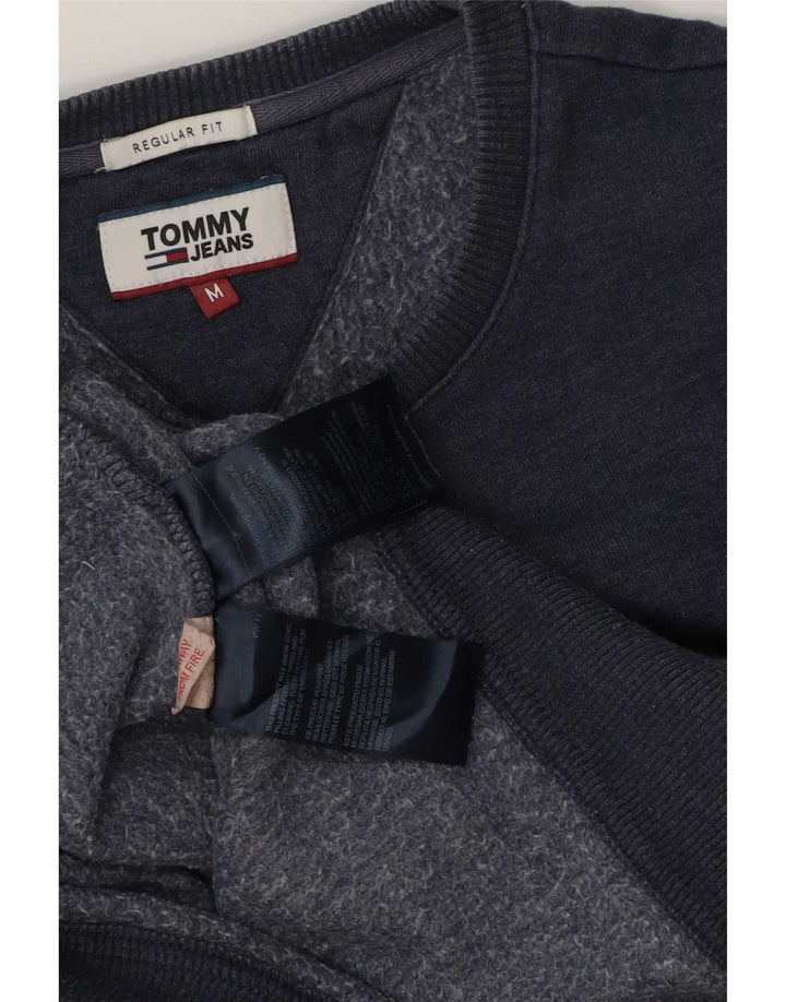 Tommy Hilfiger Herren-Sweatshirt mit Grafik, mittelgroß, Marineblau, Farbblock