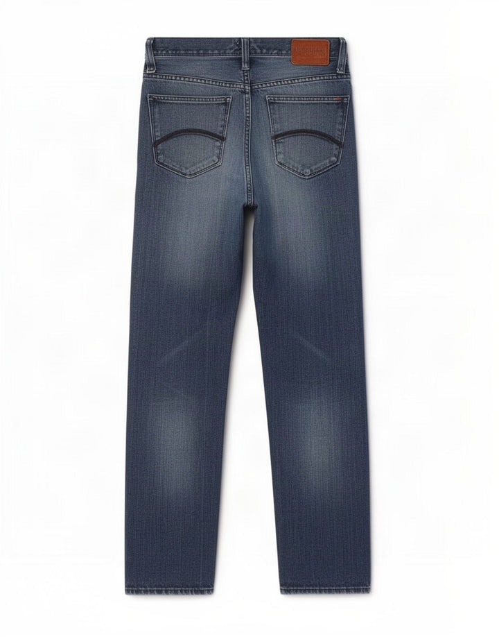Tommy Hilfiger Herren Straight Jeans W32 L30 Blau