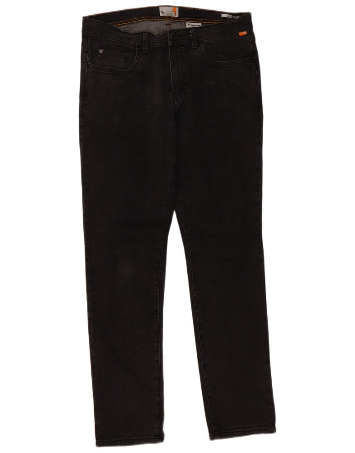 Timberland Herren Slim Jeans W32 L34 Graue Baumwolle