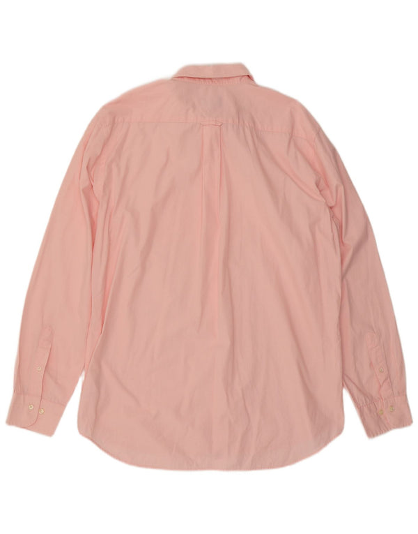 Gant Herren-Hemd mit normaler Passform, Größe 43/44, 17 1/2 XL, rosa Baumwolle