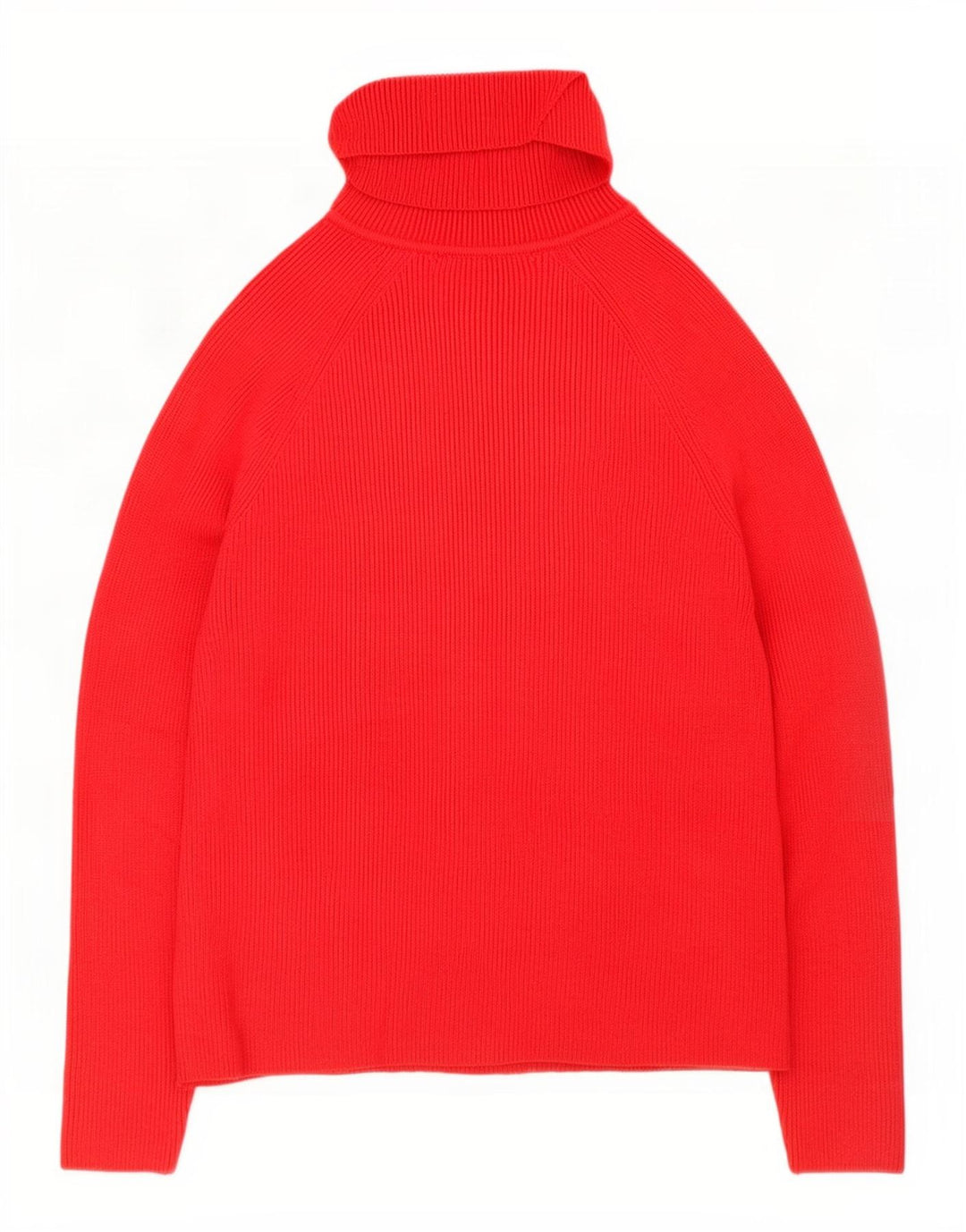 Marks & Spencer Damen-Pullover mit Rollkragen, UK 10, Größe S, rote Viskose