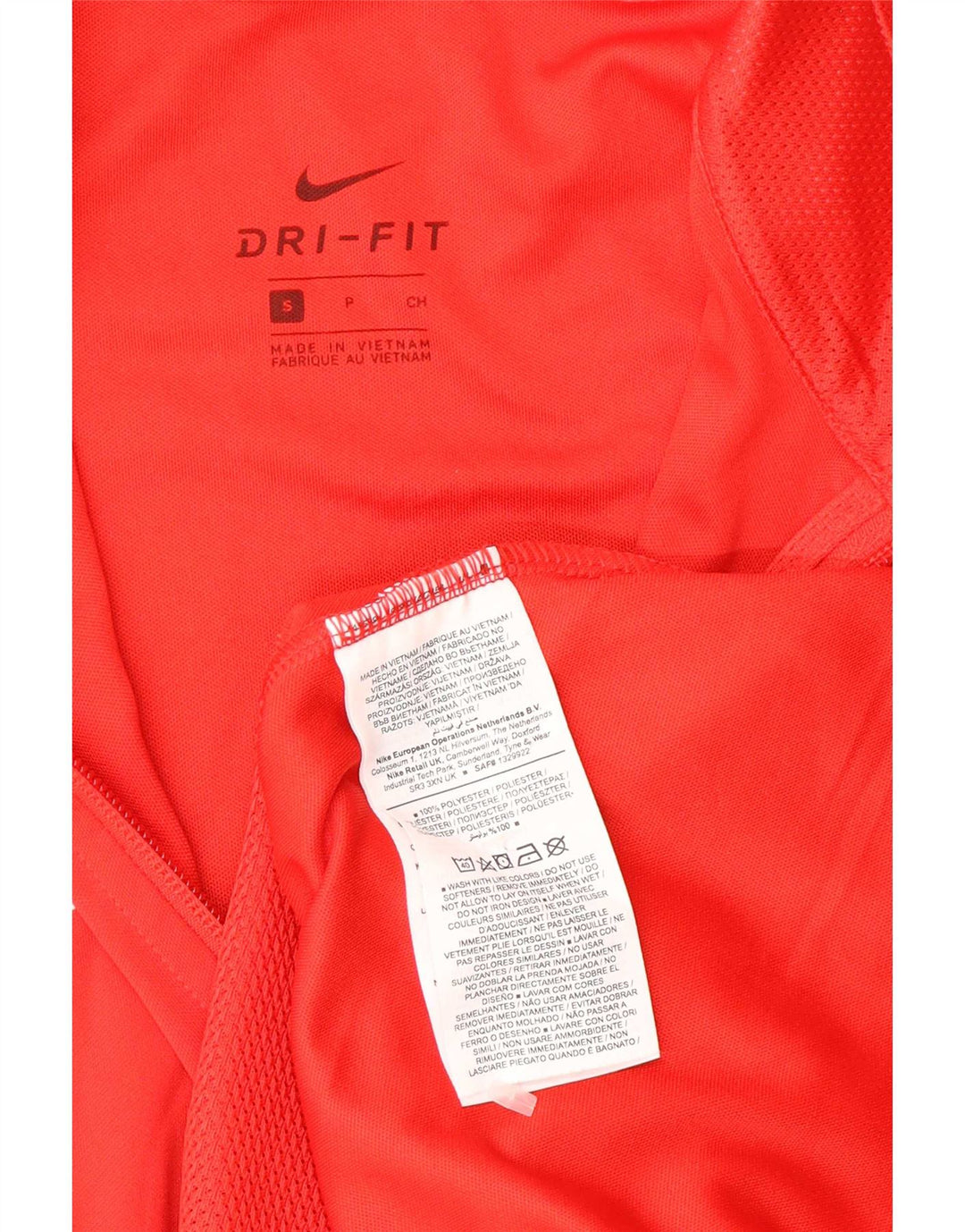 Nike Herren Dri Fit Graphic Trainingsanzug-Oberteil, Jacke, Größe S, Rot, Polyester