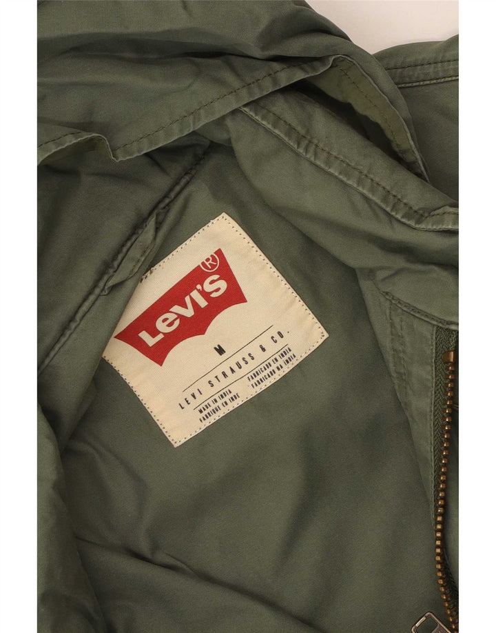 Levi's Herren-Utility-Jacke mit Kapuze, UK 38 Mittelgrün