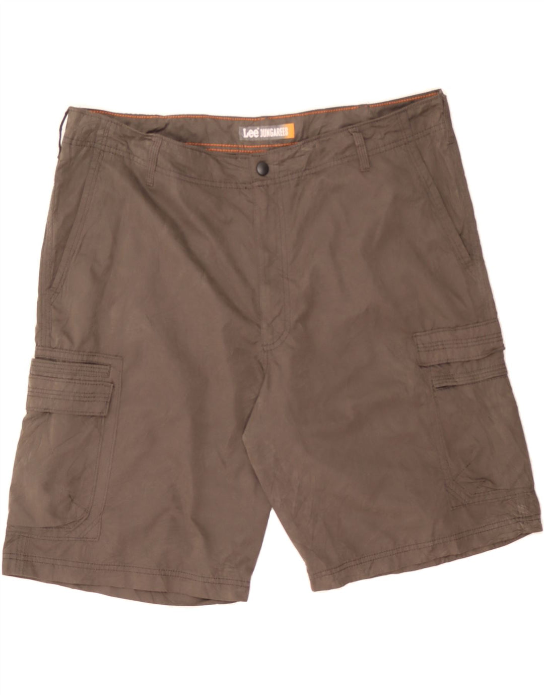 LEE Mens Cargo Shorts W40 XL Grey Polyester Vintage Lee and Second-Hand Lee from Messina Hembry 