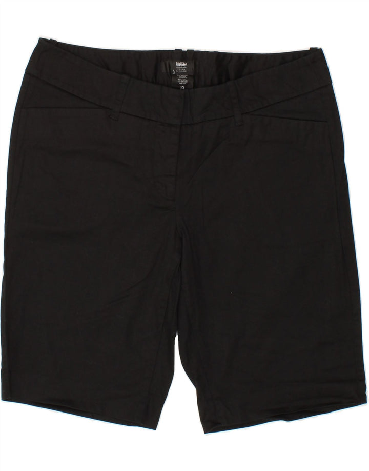 MOSSIMO Womens Casual Shorts US 10 Large W32  Black Cotton Vintage Mossimo and Second-Hand Mossimo from Messina Hembry 