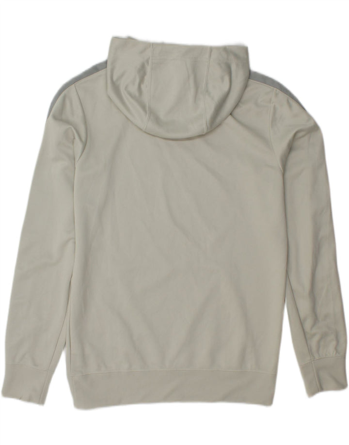 NIKE Herren-Kapuzenpullover mit Grafik, klein, grau, Farbblock-Polyester