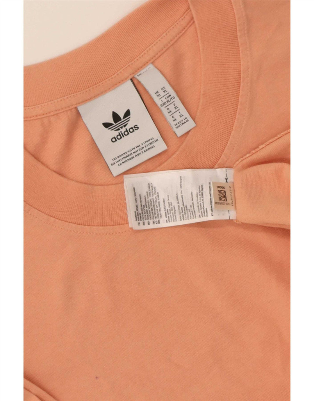 Adidas Herren T-Shirt Top XL Rosa Baumwolle