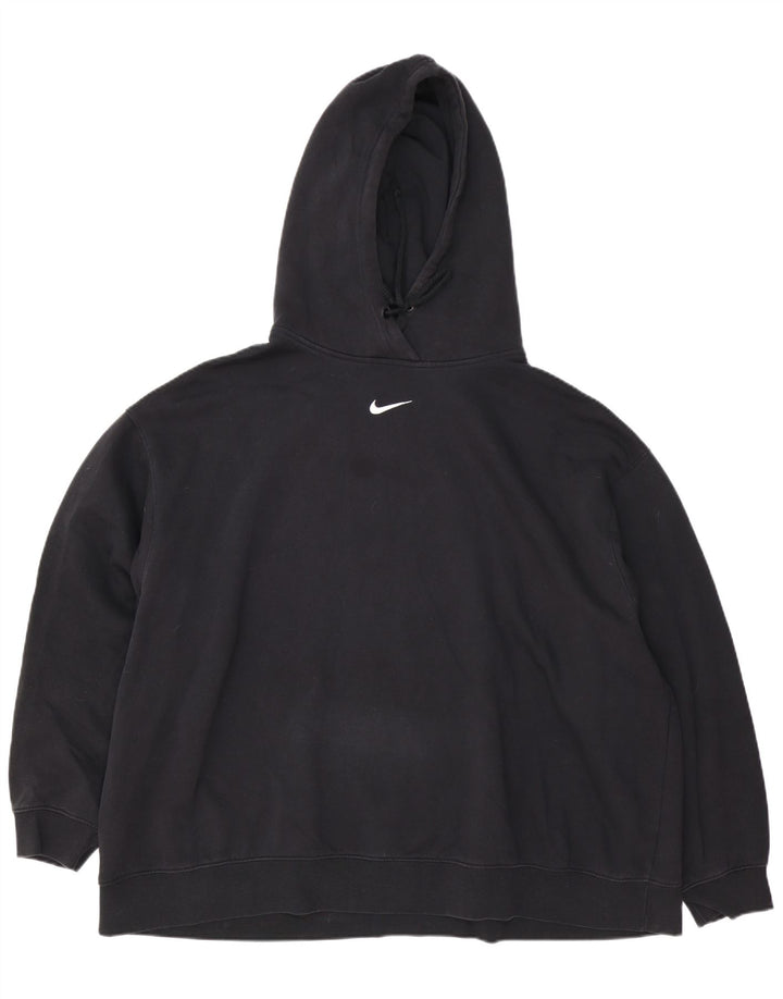 Nike Herren Loose Fit Hoodie Pullover 3XL Schwarz Baumwolle
