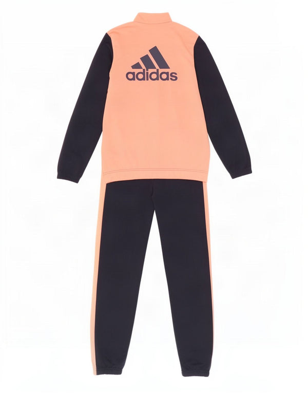 Adidas Mädchen Graphic Full Trainingsanzug 14–15 Jahre Marineblau Farbblock