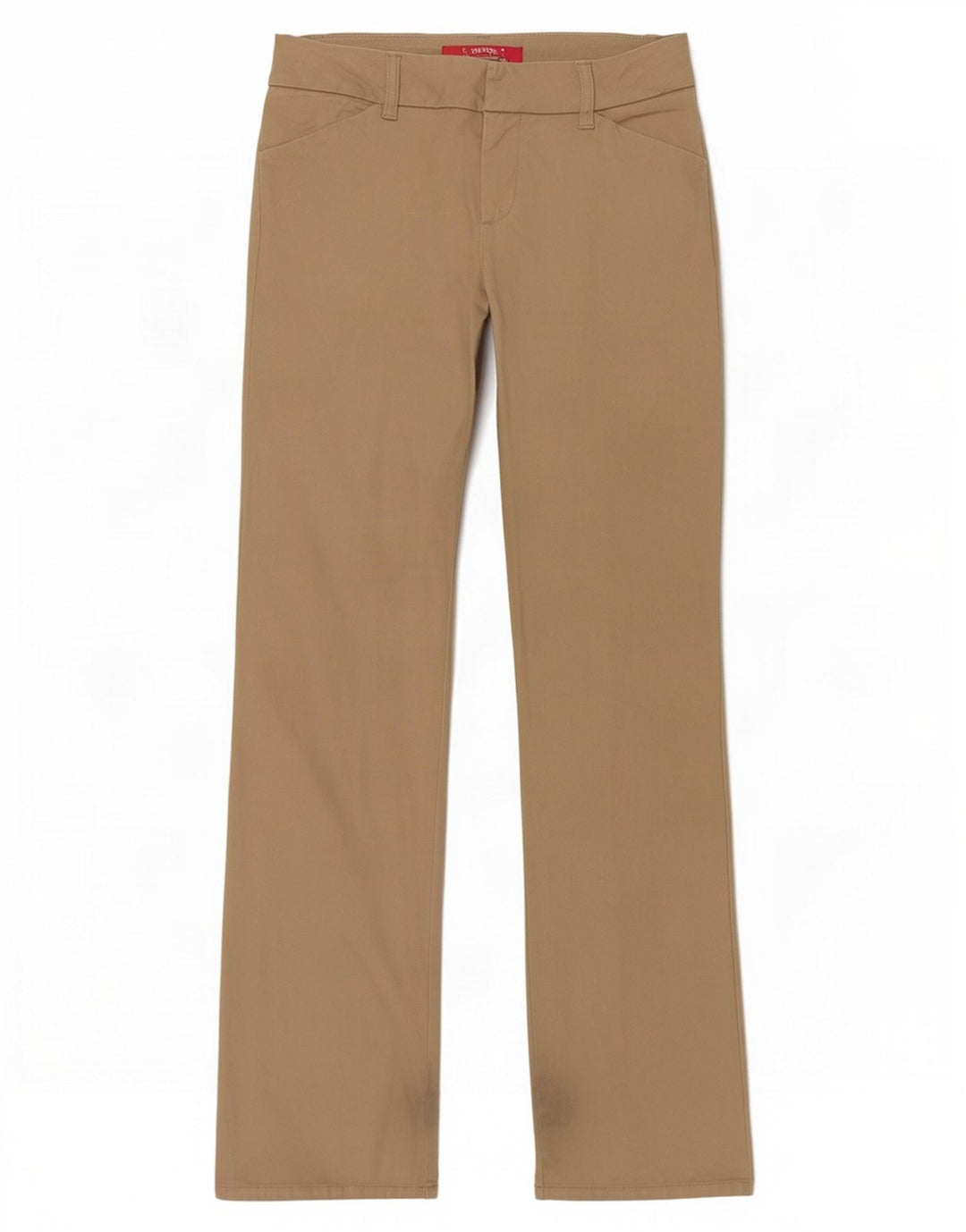 Dickies Damen Bootcut Freizeithose US 7 Medium W30 L31 Beige Baumwolle