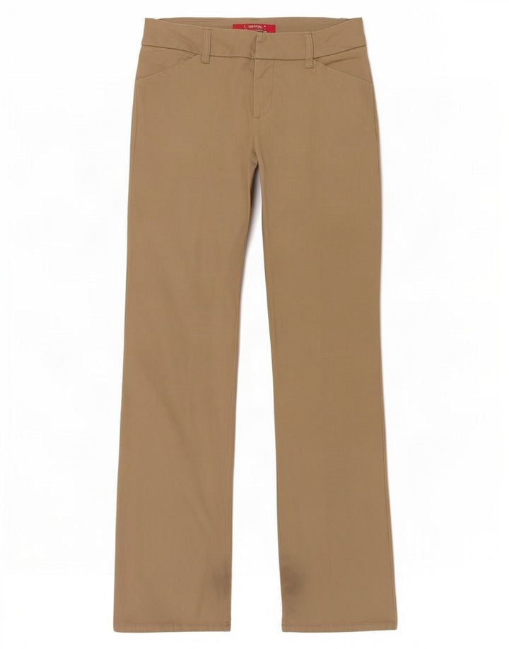 Dickies Damen Bootcut Freizeithose US 7 Medium W30 L31 Beige Baumwolle