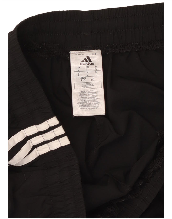 ADIDAS Herren Sport Shorts La Schwarz Polyester
