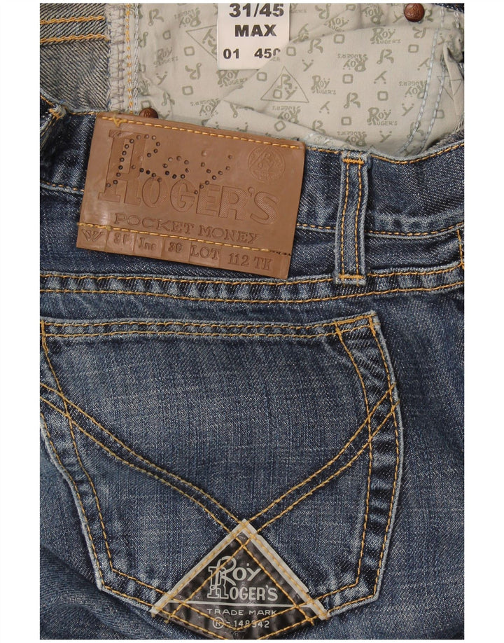 Roy Rogers Damen Slim Jeans W31 L31 Blaue Baumwolle