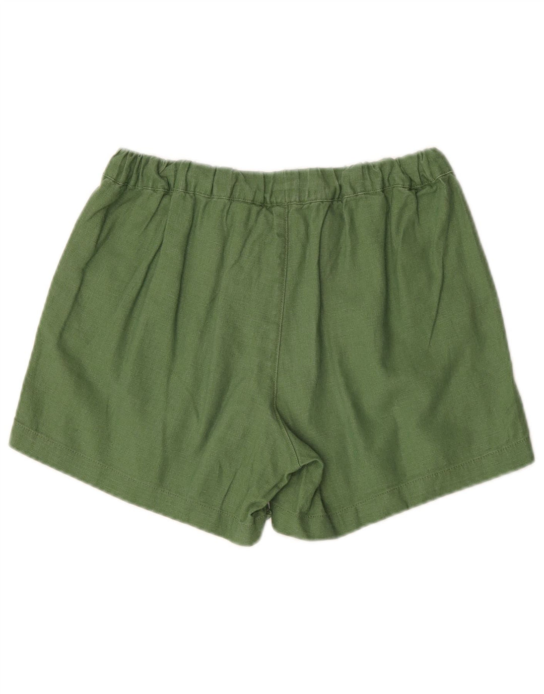 J. Crew Damen Chinoshorts 2XS W24 Grünes Leinen