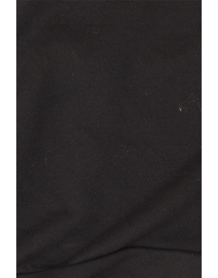 Nike Herren Dri Fit Graphic Zip Hoodie Pullover Small Schwarz Polyester