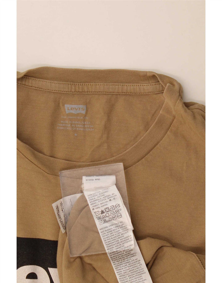 Levi's Herren-T-Shirt mit Grafik, mittelbeige Baumwolle