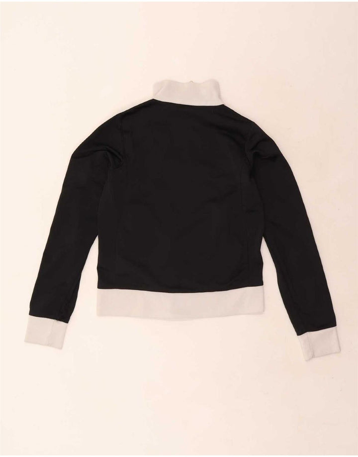 Nike Damen-Trainingsanzug, UK 8/10, Größe S, Schwarz, Colourblock-Polyester