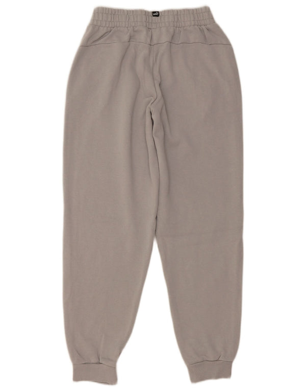 PUMA Jungen-Trainingshose, Jogginghose, 13–14 Jahre, graue Baumwolle