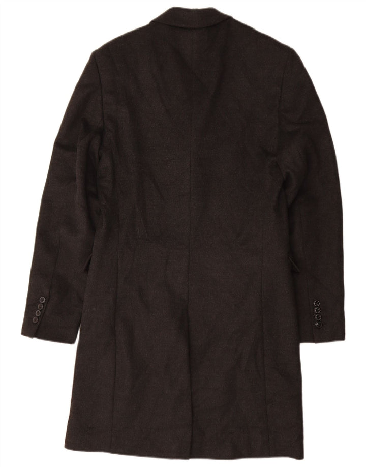 Zara Herrenmantel UK 36 Small Grau Polyester