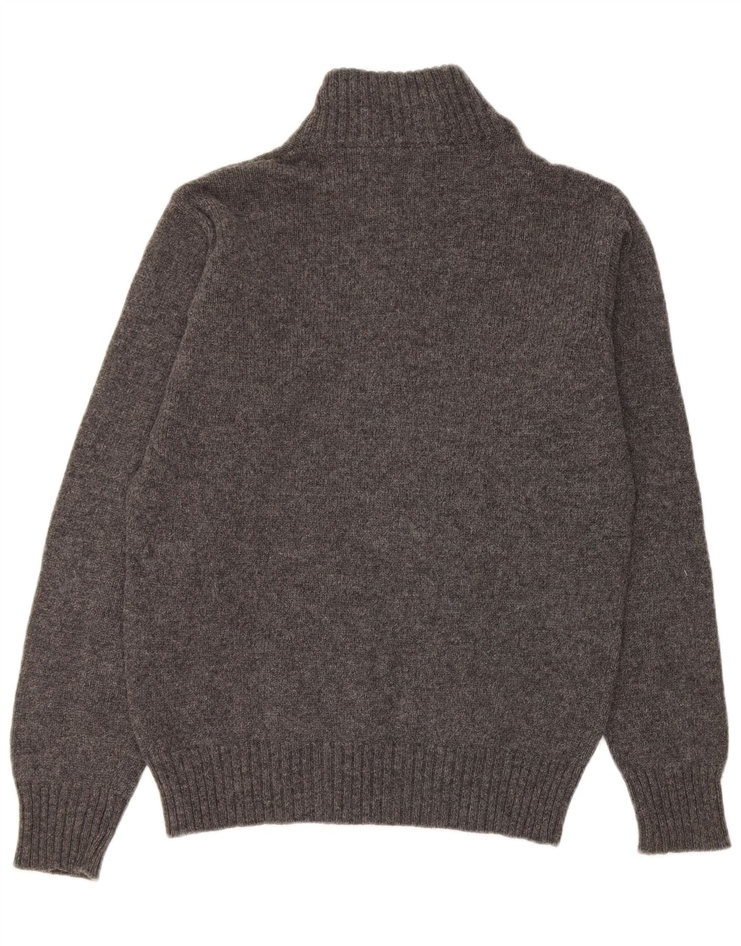 North Sails Herren-Pullover mit Reißverschluss am Hals, groß, grau gefleckt