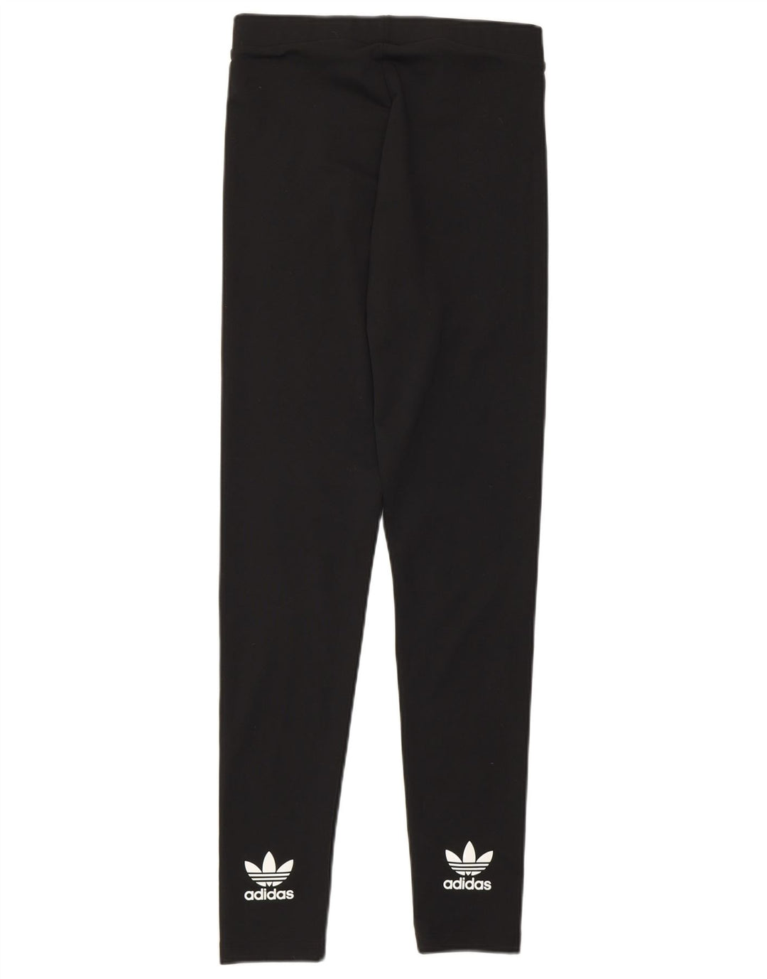 Adidas Damen Leggings UK 10 Small Schwarz Polyester