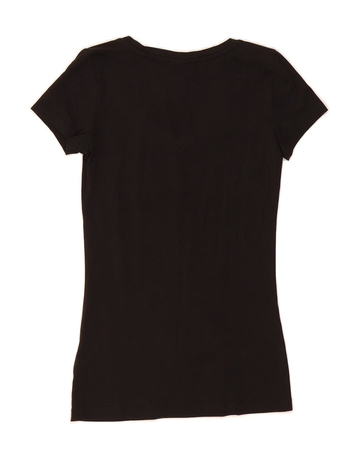 G-STAR Womens T-Shirt Top UK 8 Small Black Cotton Vintage G-Star and Second-Hand G-Star from Messina Hembry 