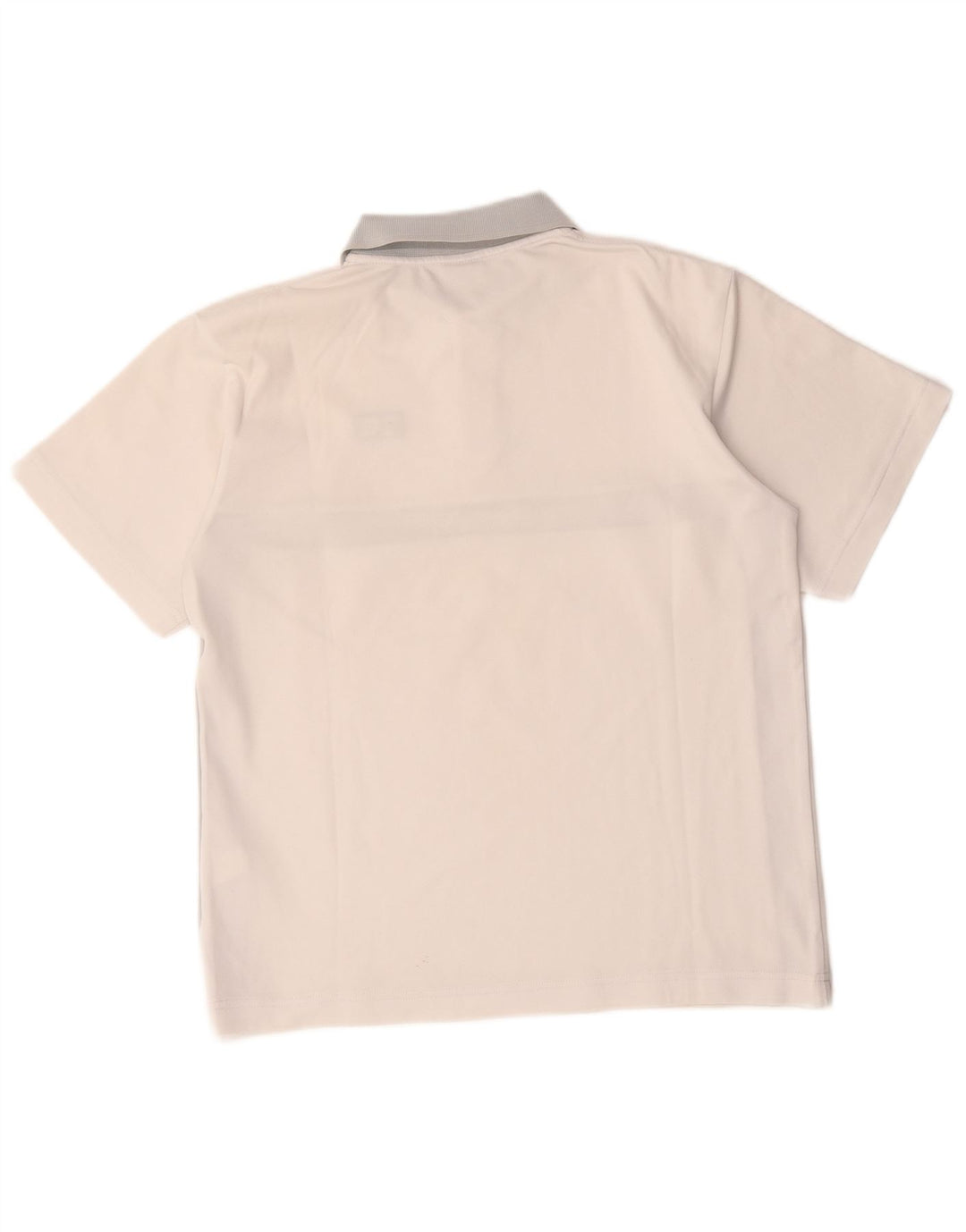 Fila Jungen-Poloshirt, 11–12 Jahre, mittelweißes Colourblock-Polyester