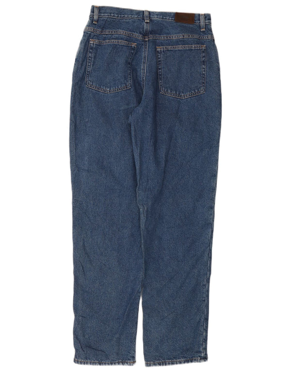 L.L.Bean Damen Original Fit Tapered Jeans US 12 Large W30 L32 Blaue Baumwolle