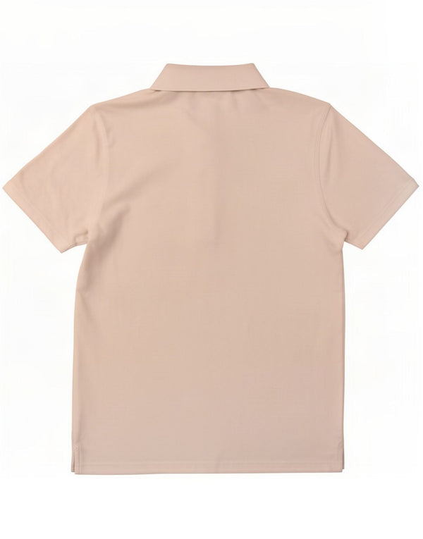 Lyle & Scott Herren-Poloshirt aus mittelweißer Baumwolle