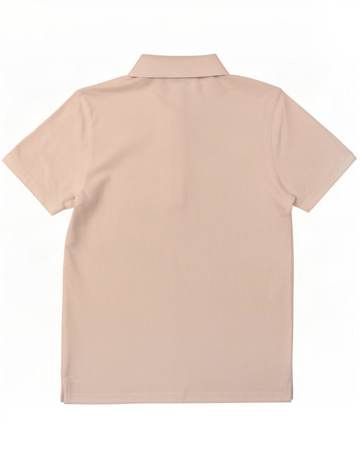 Lyle & Scott Herren-Poloshirt aus mittelweißer Baumwolle