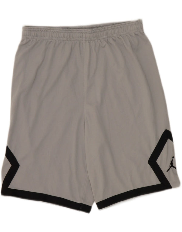 Jordan Boys Graphic Sport Shorts 13–14 Jahre XL Graues Colourblock-Polyester