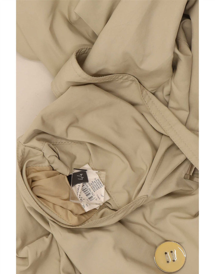 Allegri Damen Trenchcoat IT 44 Mittelbeige Polyester